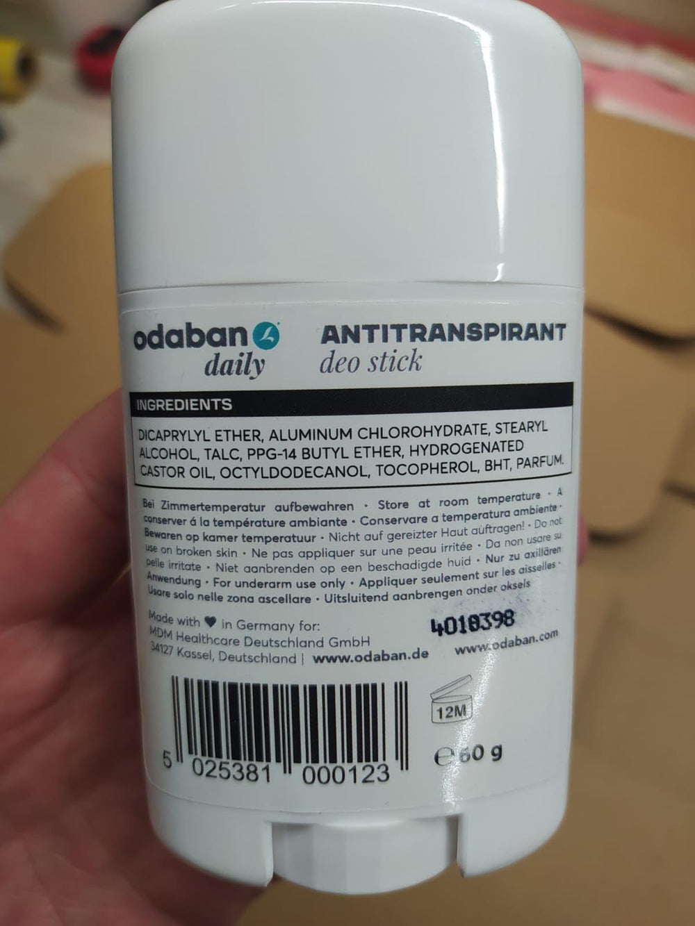 Odaban Daily unisex fragrance for discreet daily use.