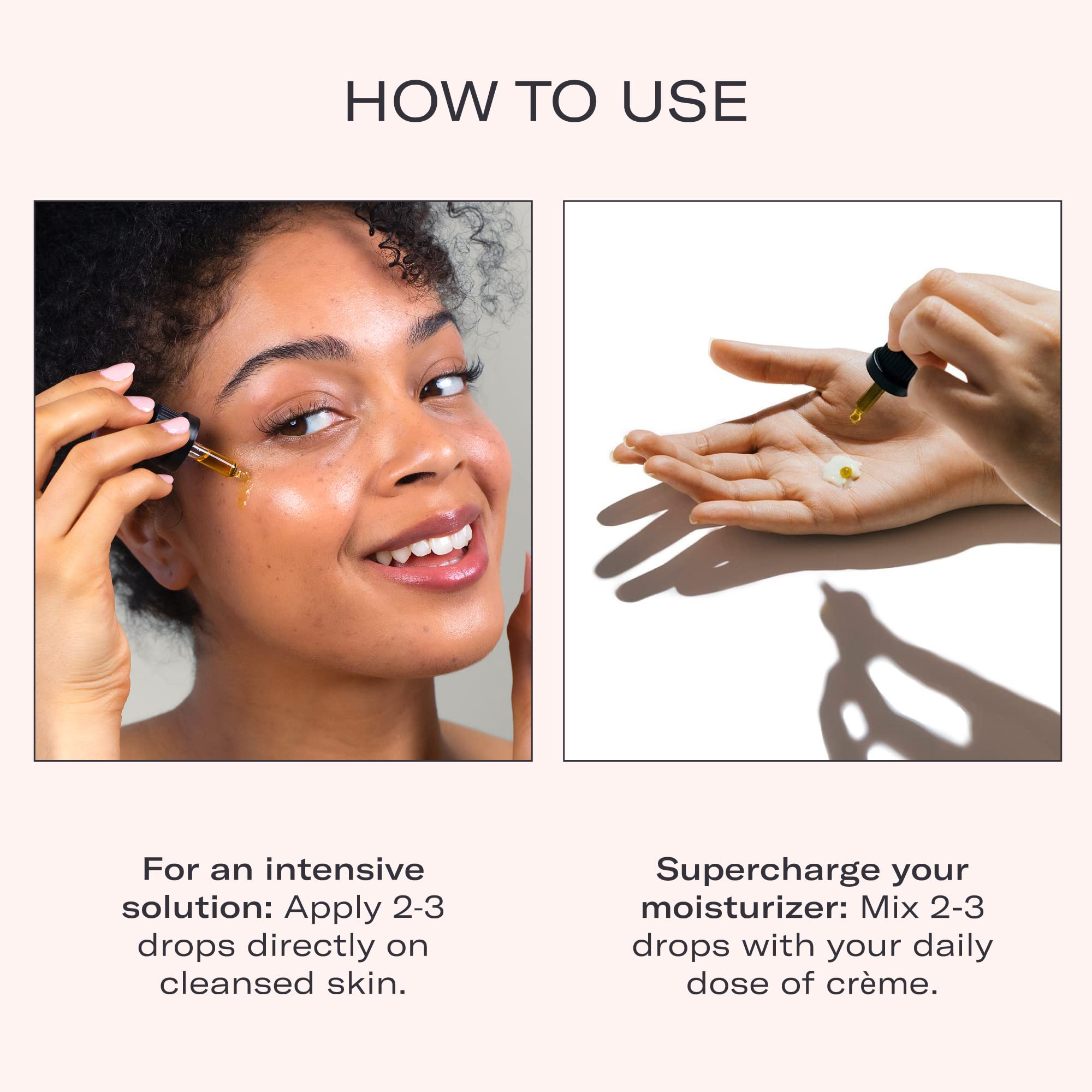 Odacité clean formula label indicating GMO-free and cruelty-free skincare.