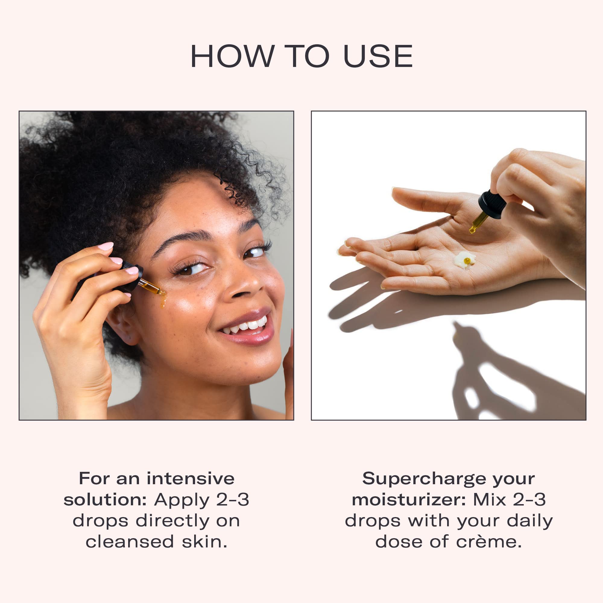 Odacite Ma+N Lightweight serum texture for non-greasy hydration.