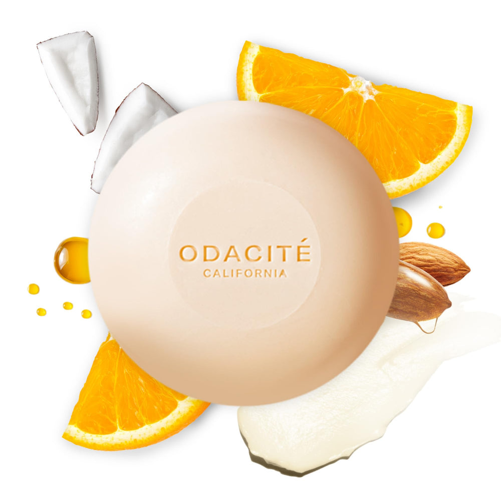 Odacité shampoo bar with argan and coconut for deep hydration and shine
