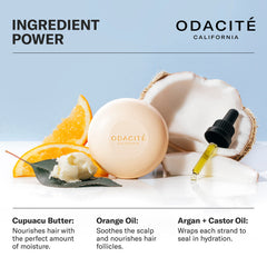 Odacité shampoo bar designed for color-treated hair to help maintain vibrancy