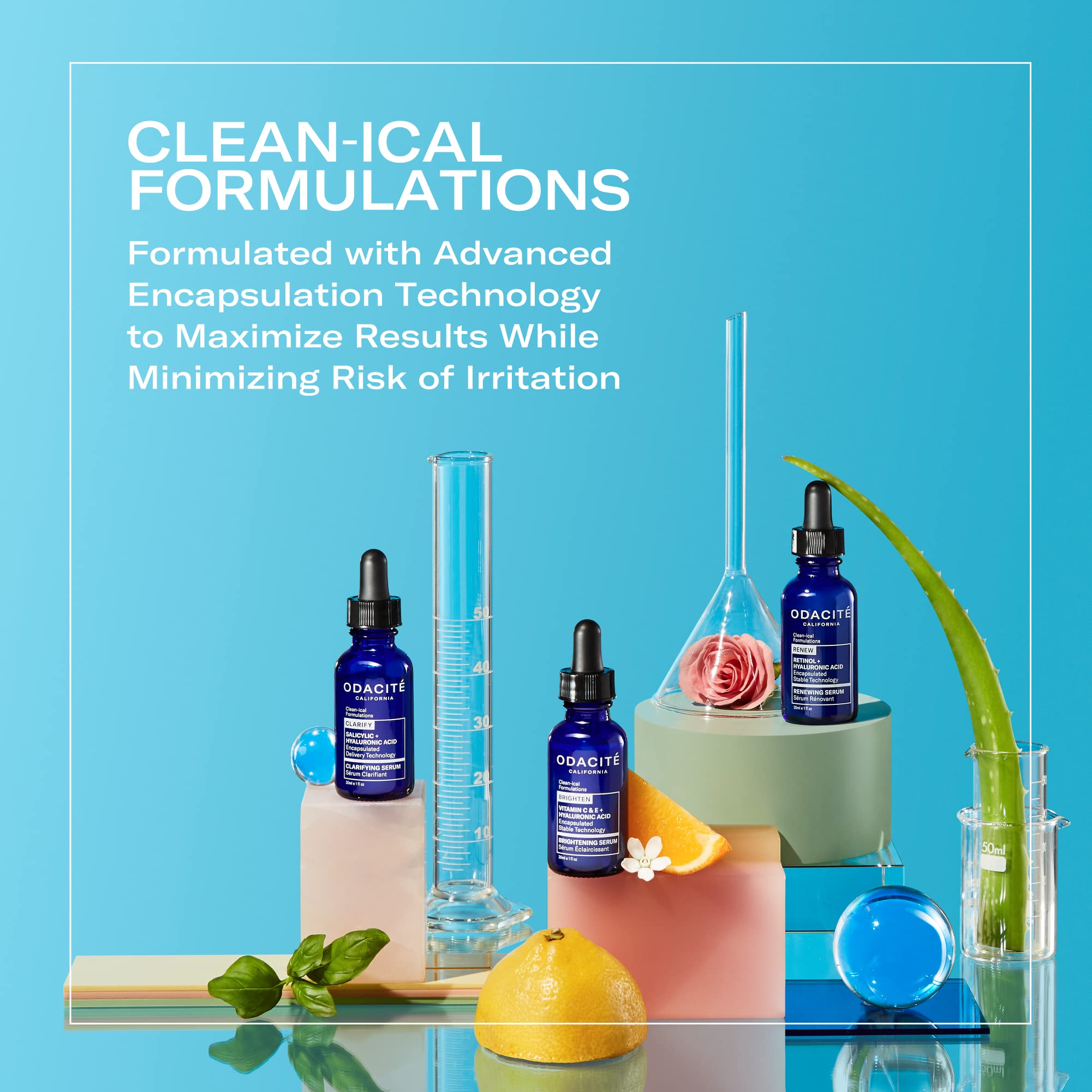 Odacité squalane-rich formula supports the skin barrier.