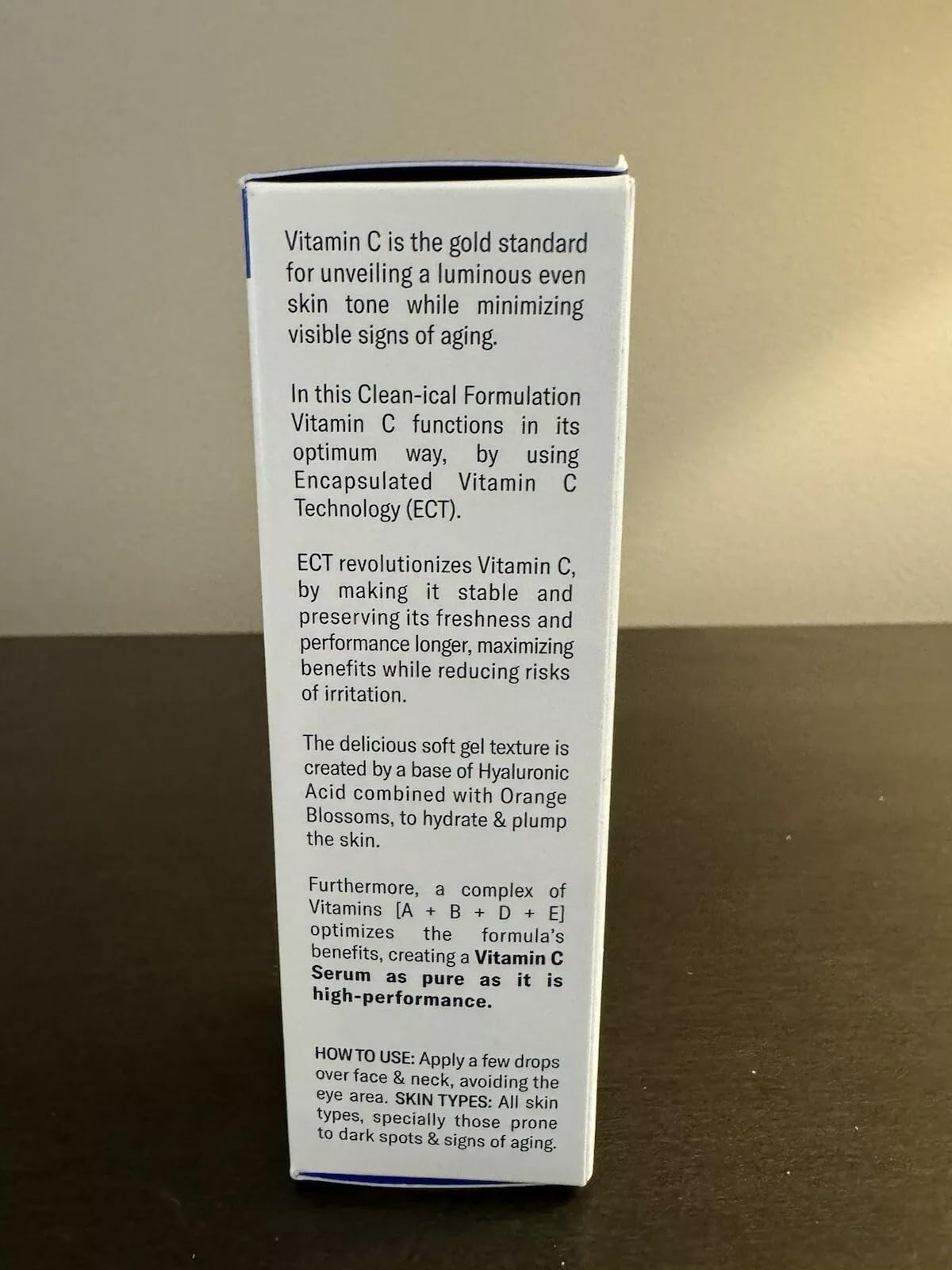 Odacité encapsulated vitamin E provides antioxidant protection.