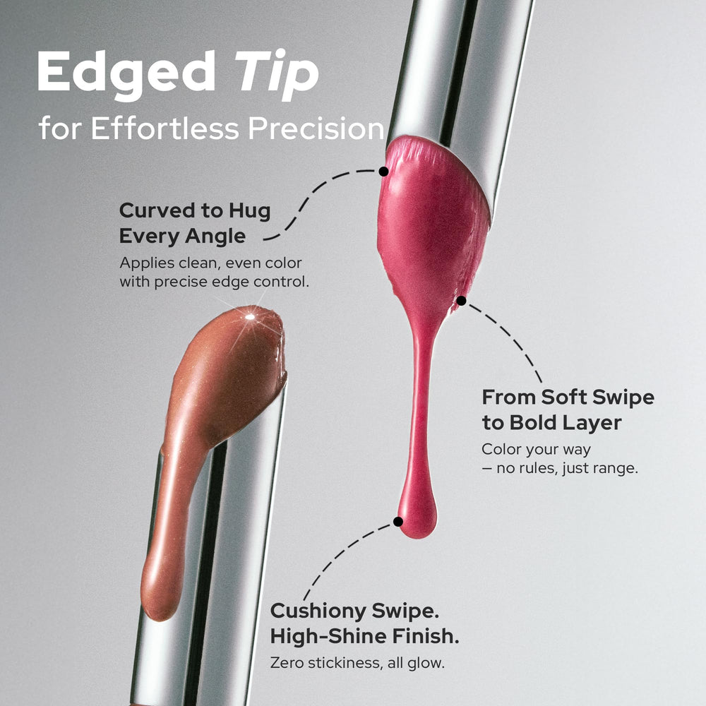Oddtype Unseen Balloon Tint long-wear gloss delivers steady shine.