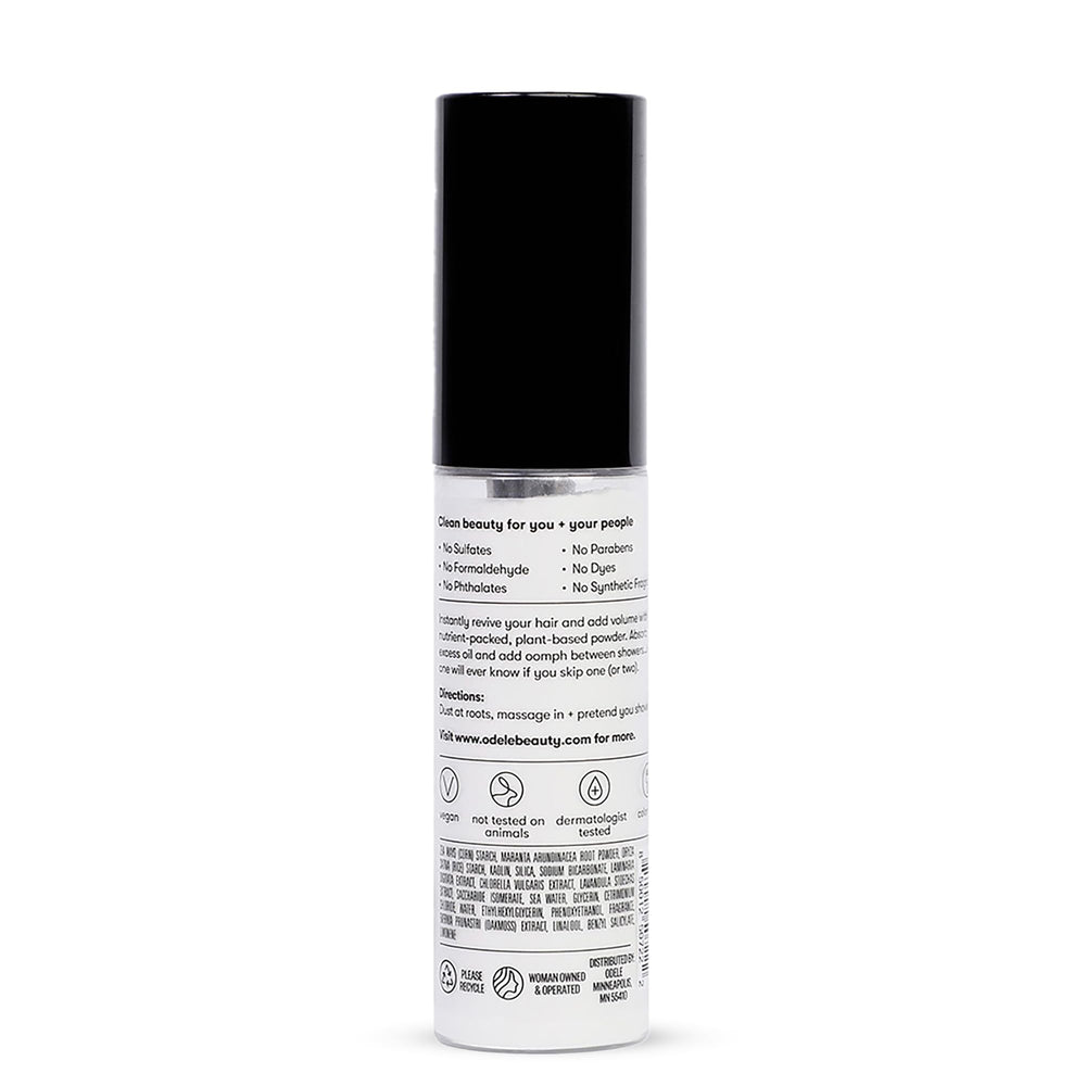 Odele dry shampoo color-safe vegan product suitable for all tones