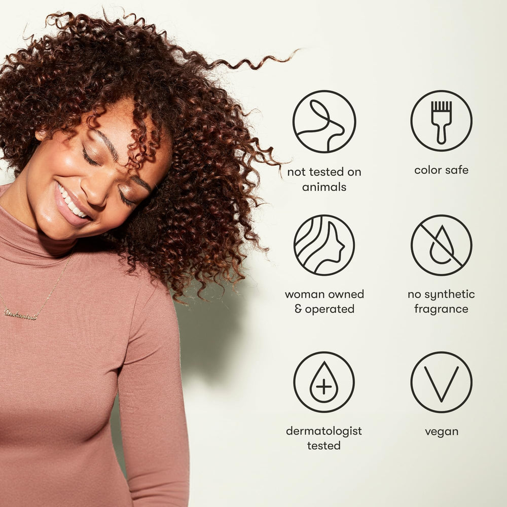 Frizz control outcome with Odele leave-in on textured hair