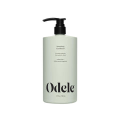 Odele Smoothing Conditioner bottle shows long-lasting moisture and frizz control.