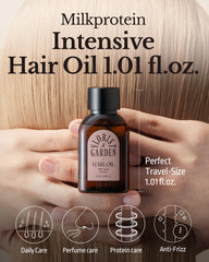 ODID Florist Garden bottle highlighting fragrant scent and daily frizz control