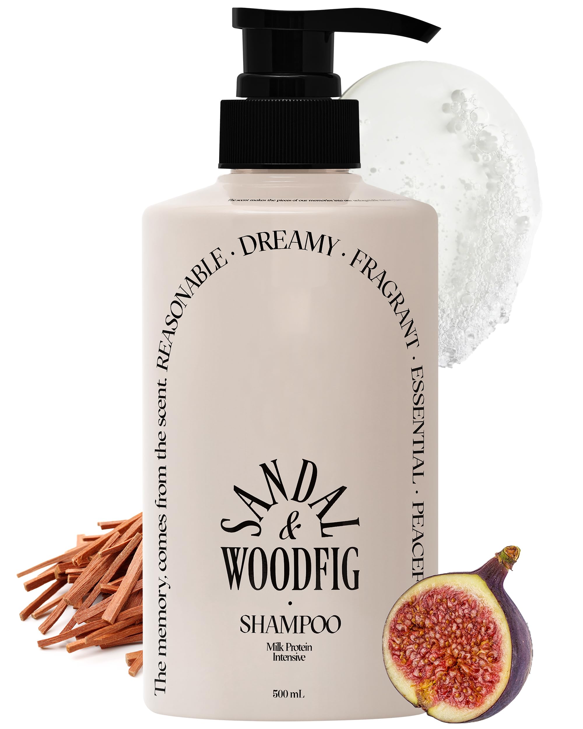 ODID Milk Protein Intensive Shampoo fragrance enhances cozy wood and fig aroma.