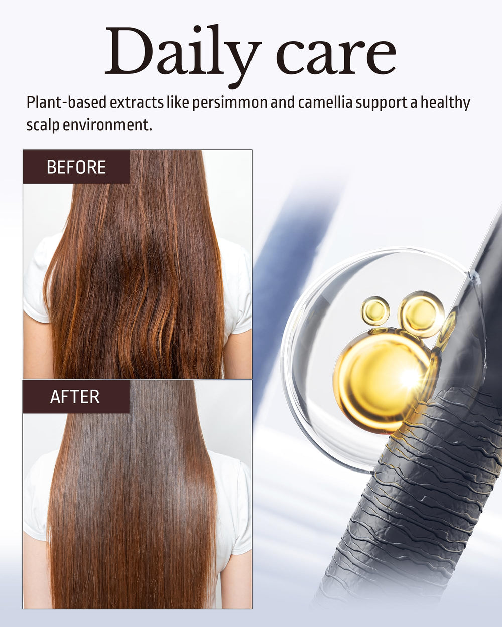 ODID Milk Protein Intensive Shampoo plant oils moisturize scalp and strands for resilience.