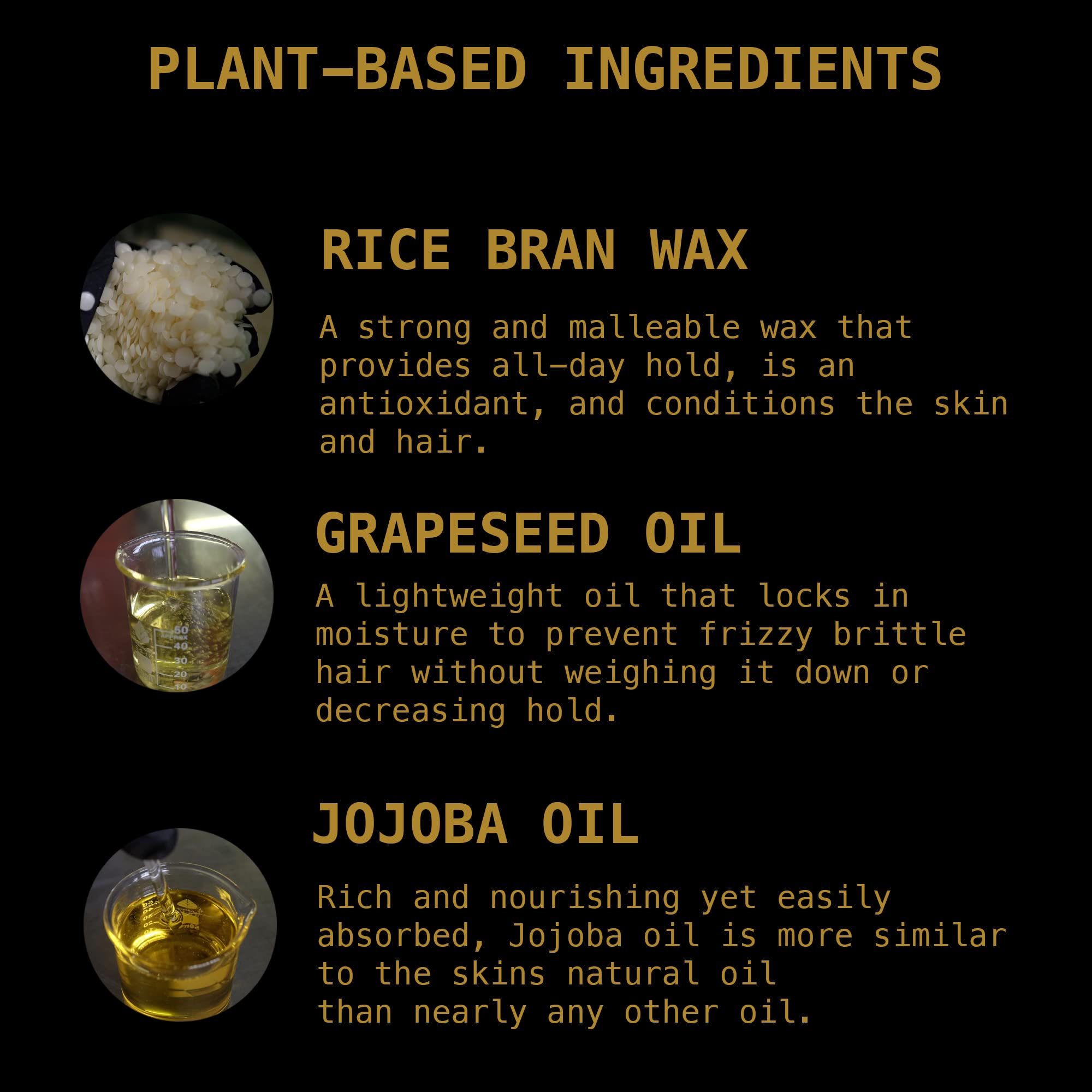 Vegan and cruelty-free formula from O'Douds pomade.