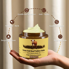 Honey and olive oil ingredients in Oebitor balm for natural nourishment.