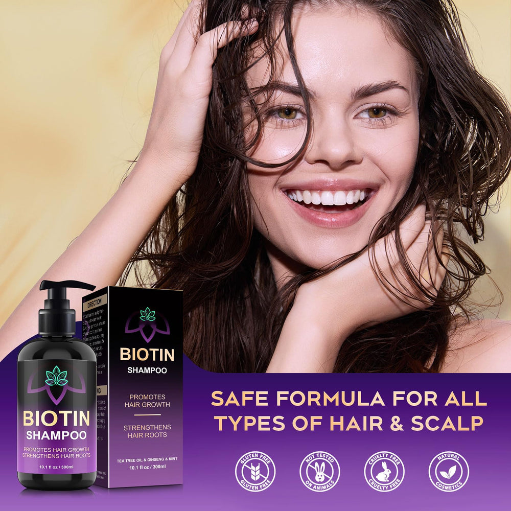 Oely Biotin shampoo close-up foam highlights dense lather for deeper cleanse.