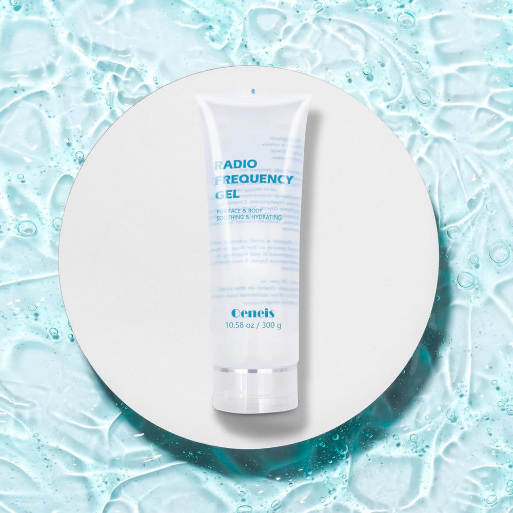 Oeneis RF gel provides hydration and protection during RF sessions.