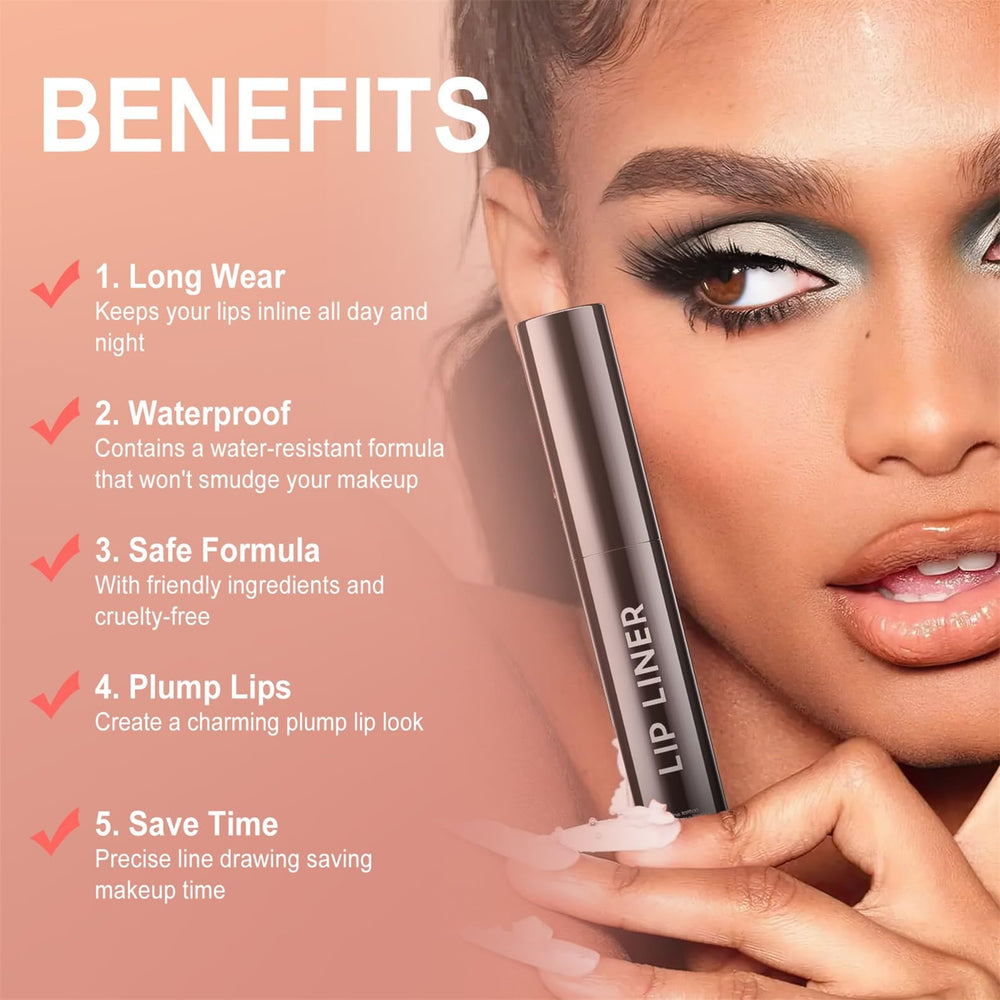 OETUIOW formula with hyaluronic acid and vitamin E on lips