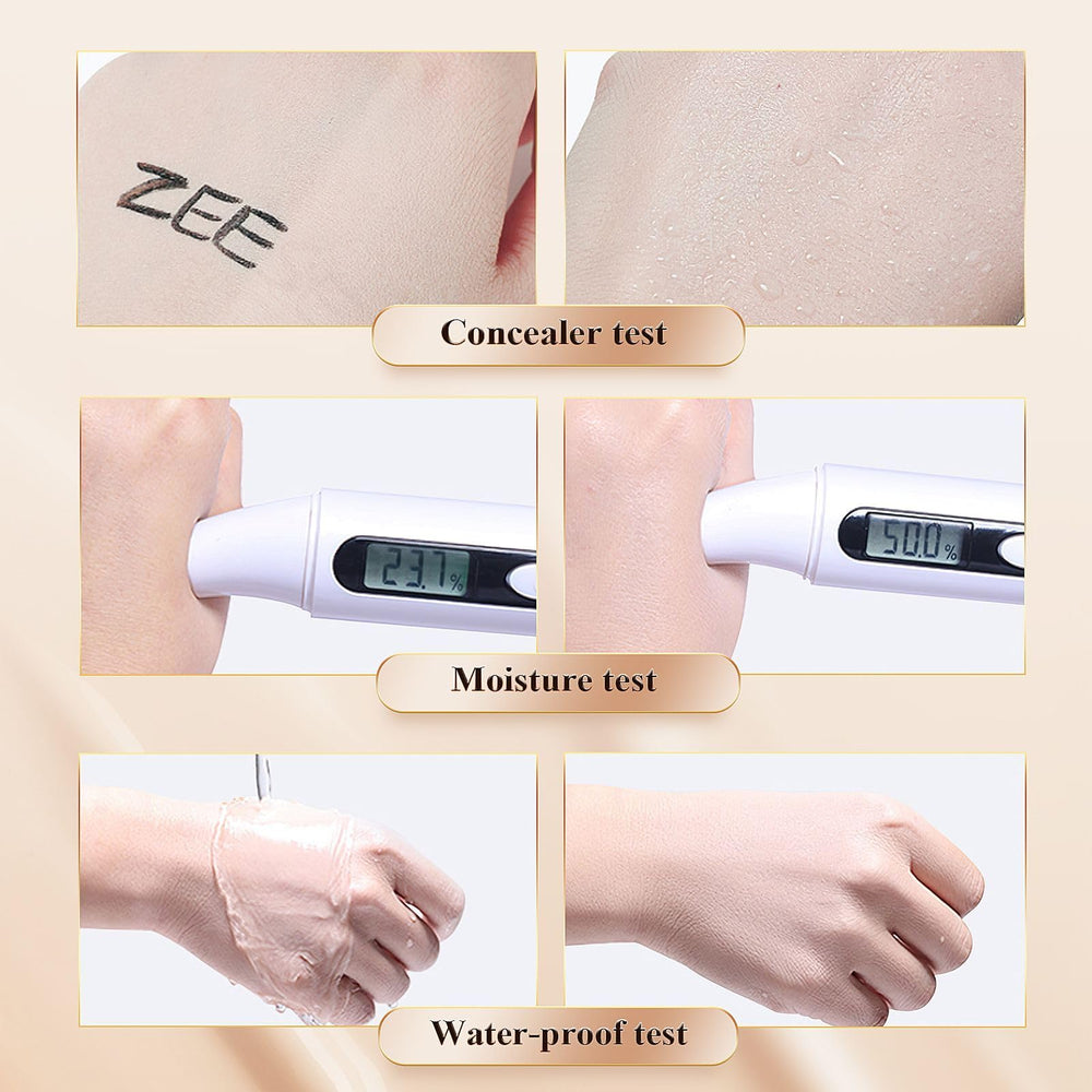 OETUIOW long-lasting concealer film provides even tone without clogging pores.