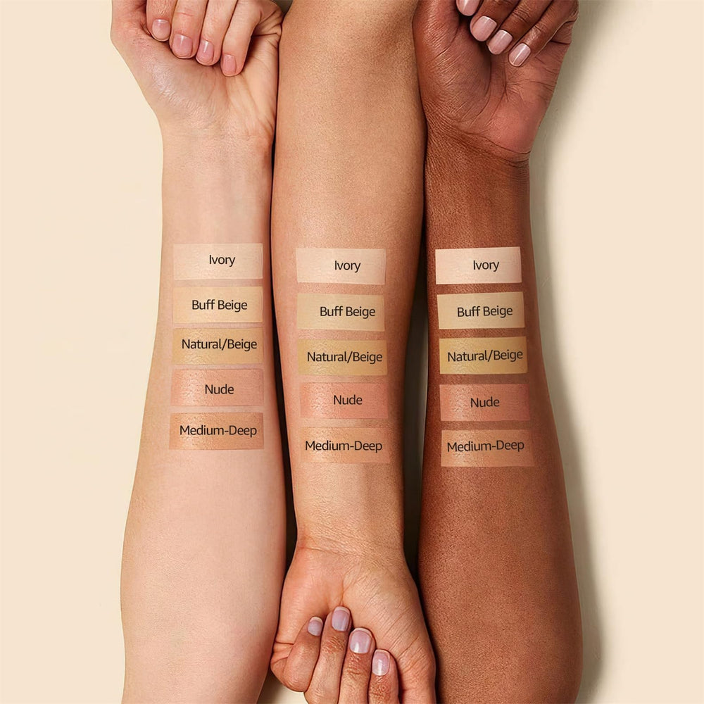 OETUIOW long-lasting concealer film provides even coverage.
