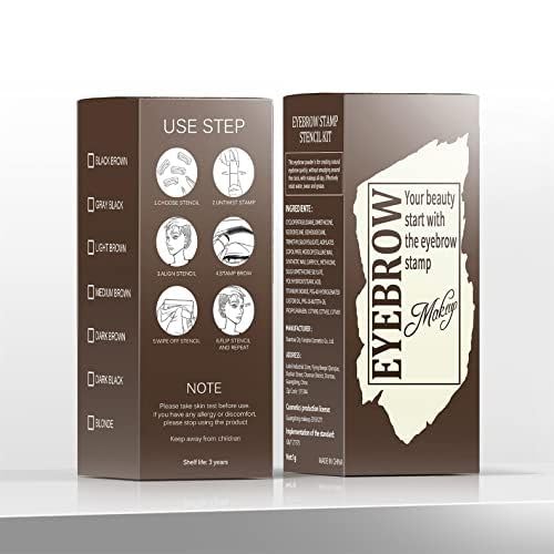 OETUIOW natural, soft brow shade for effortless daily look.