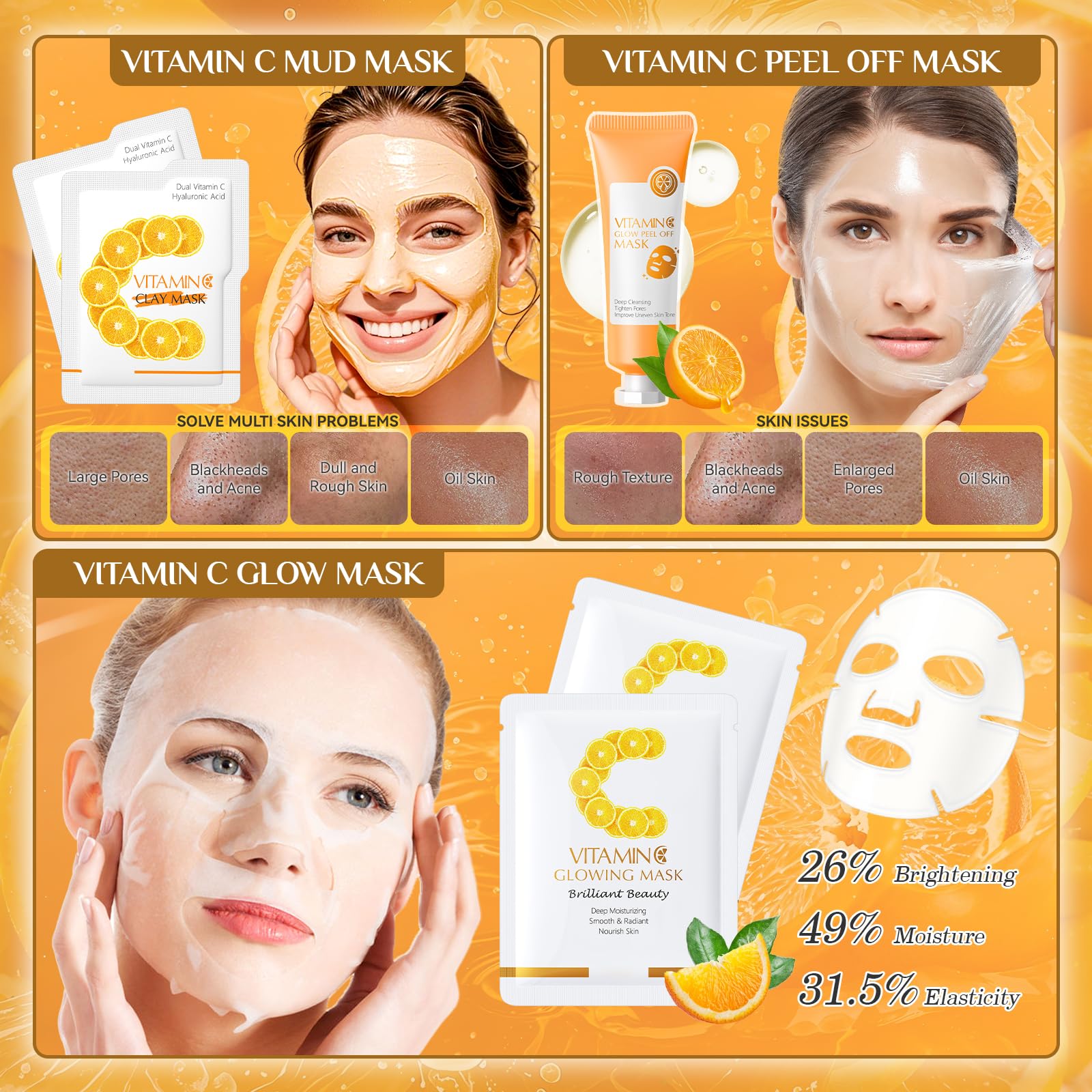 Ofanyia Vitamin C Set Eye Cream reduces puffiness and brightens under eyes