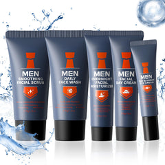 Ofanyia mens skincare set face wash cleanses impurities for a refreshed look.