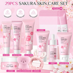 Ofanyia Sakura cleanser bottle for gentle facial cleansing.