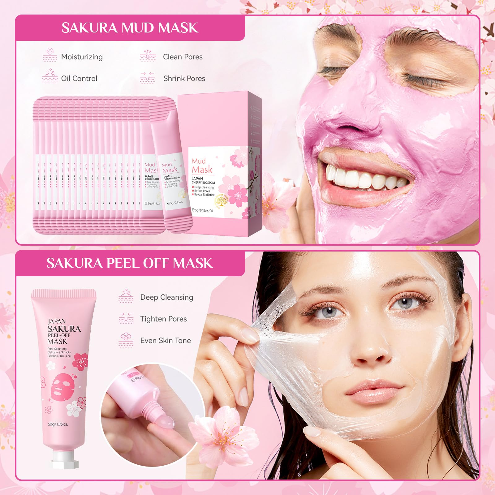 Ofanyia Sakura eye cream for refreshed, moisturized eyes.