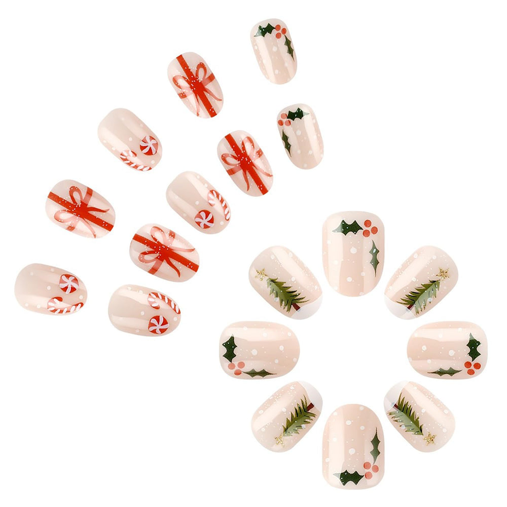 OFDNE kit includes glue-on nails and tools for quick at-home manicure
