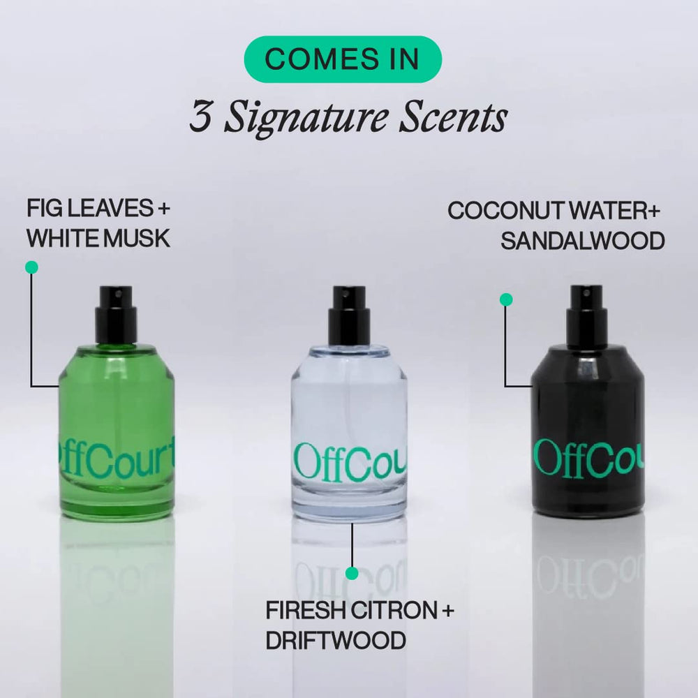 OffCourt gift box with fig leaves fragrance, a thoughtful present for fragrance lovers.