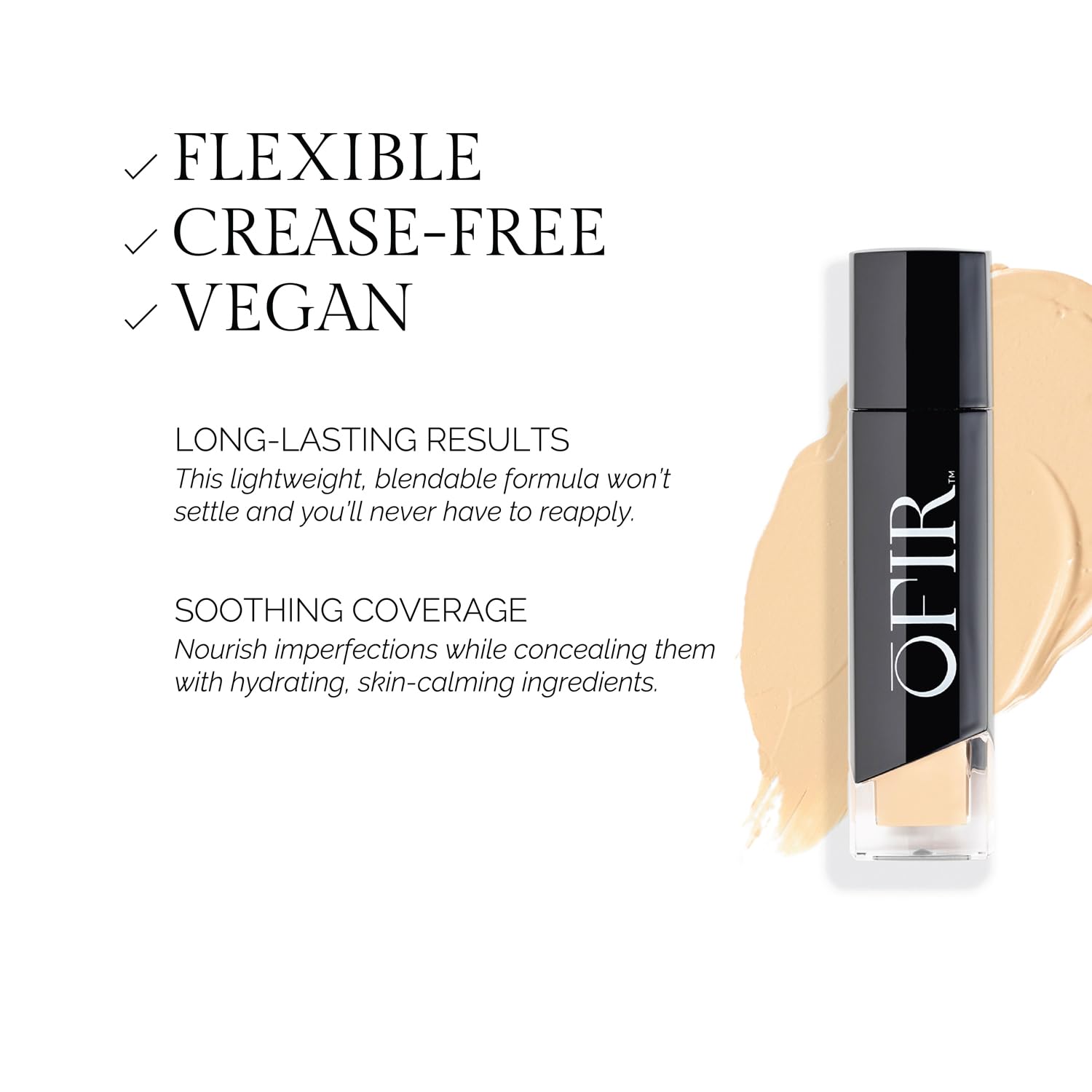 OFIR Perfected Weightless Concealer targets dark circles with long-lasting coverage