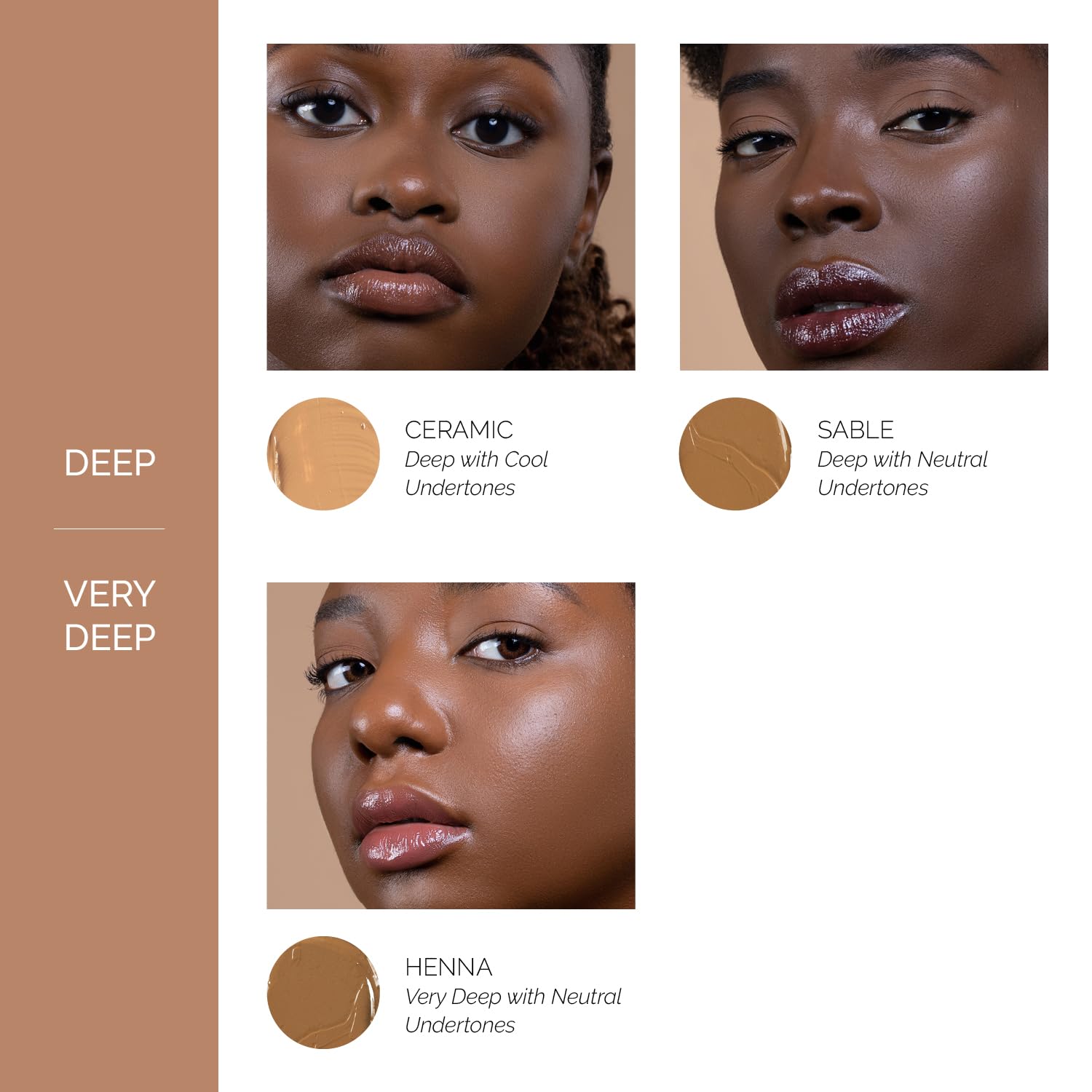 OFIR weightless concealer finish view suggests a soft, non-cakey look.