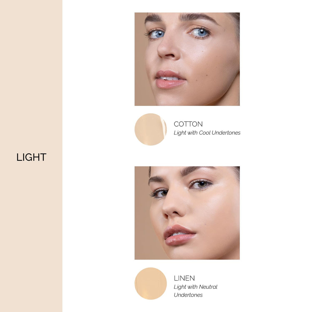 OFIR concealer shade Deep Cool on arm shows cool-toned balance.