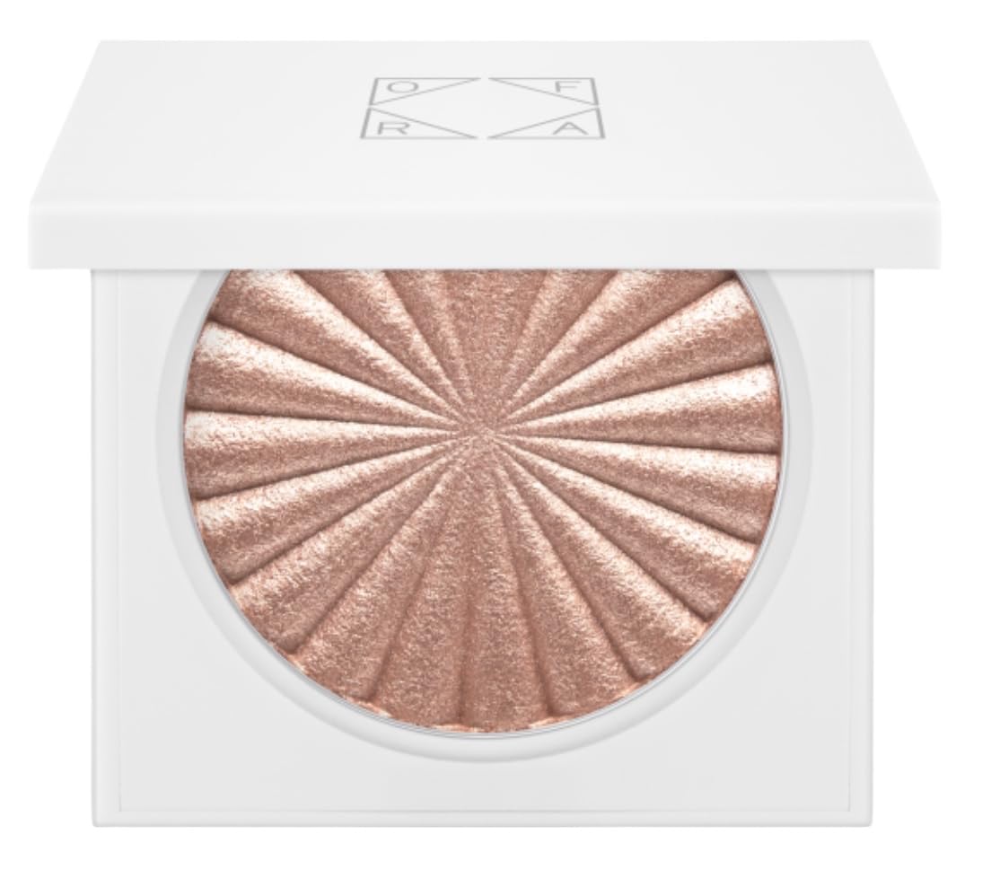 Ofra Blissful highlighter pan glow, smooth radiant finish for a lit-from-within look