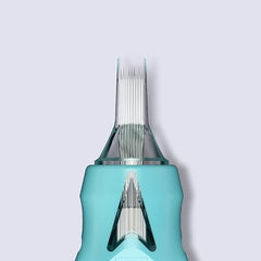 OG PRODUCE cartridge needle tip close-up highlighting precise ink delivery.