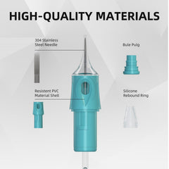 OG PRODUCE curved slope design enhances ink distribution for precise shading.