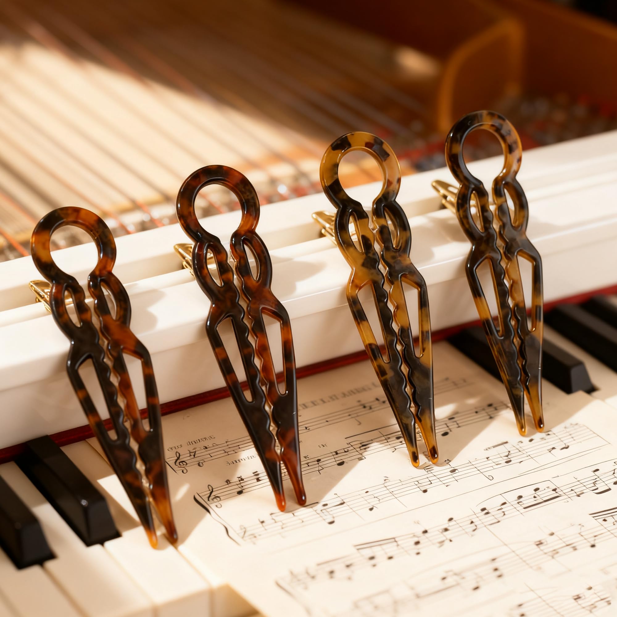 OGDE Prestige hair pin is lightweight and durable for daily wear.