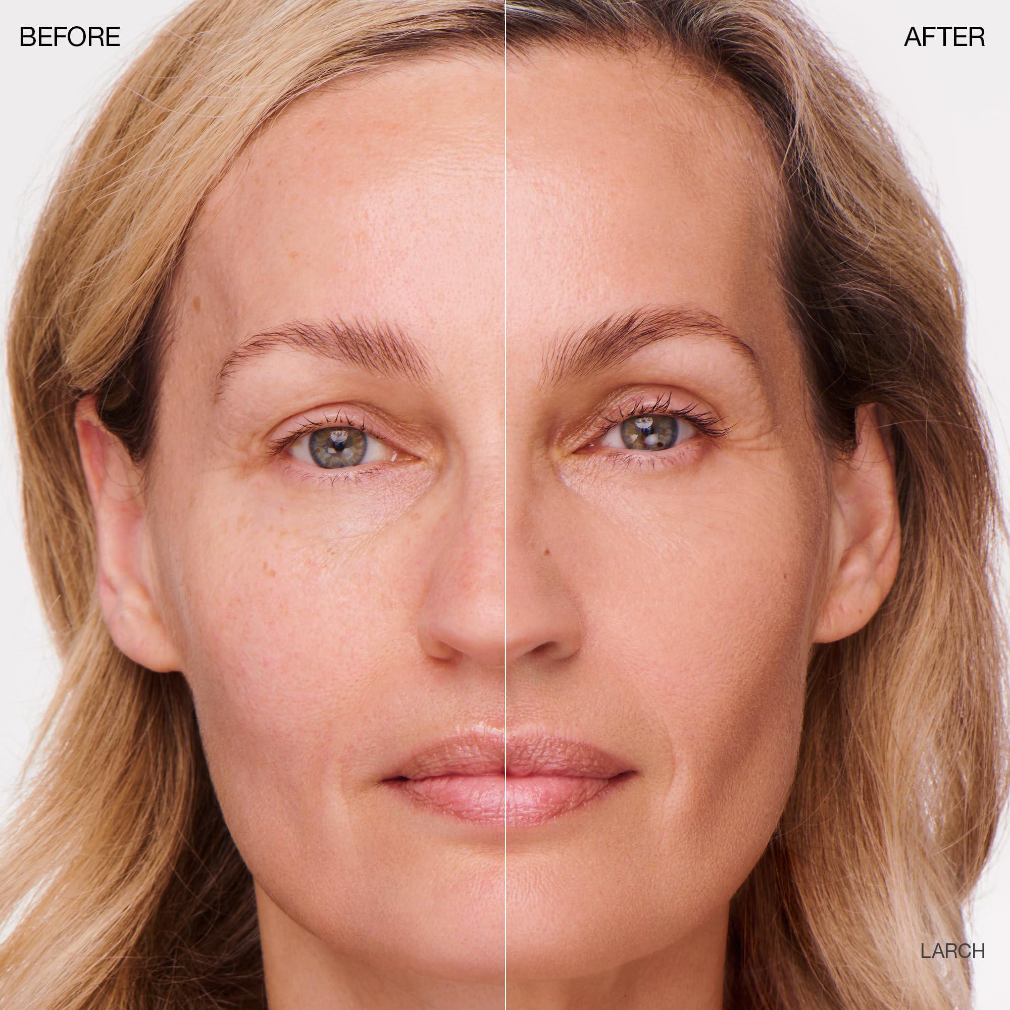 Ogee Base Brush applying tinted moisturizer for a smooth, second-skin finish.