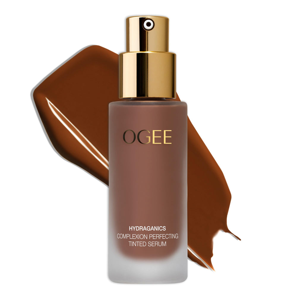Ogee Complexion Perfecting Foundation bottle with lightweight, natural-looking coverage.