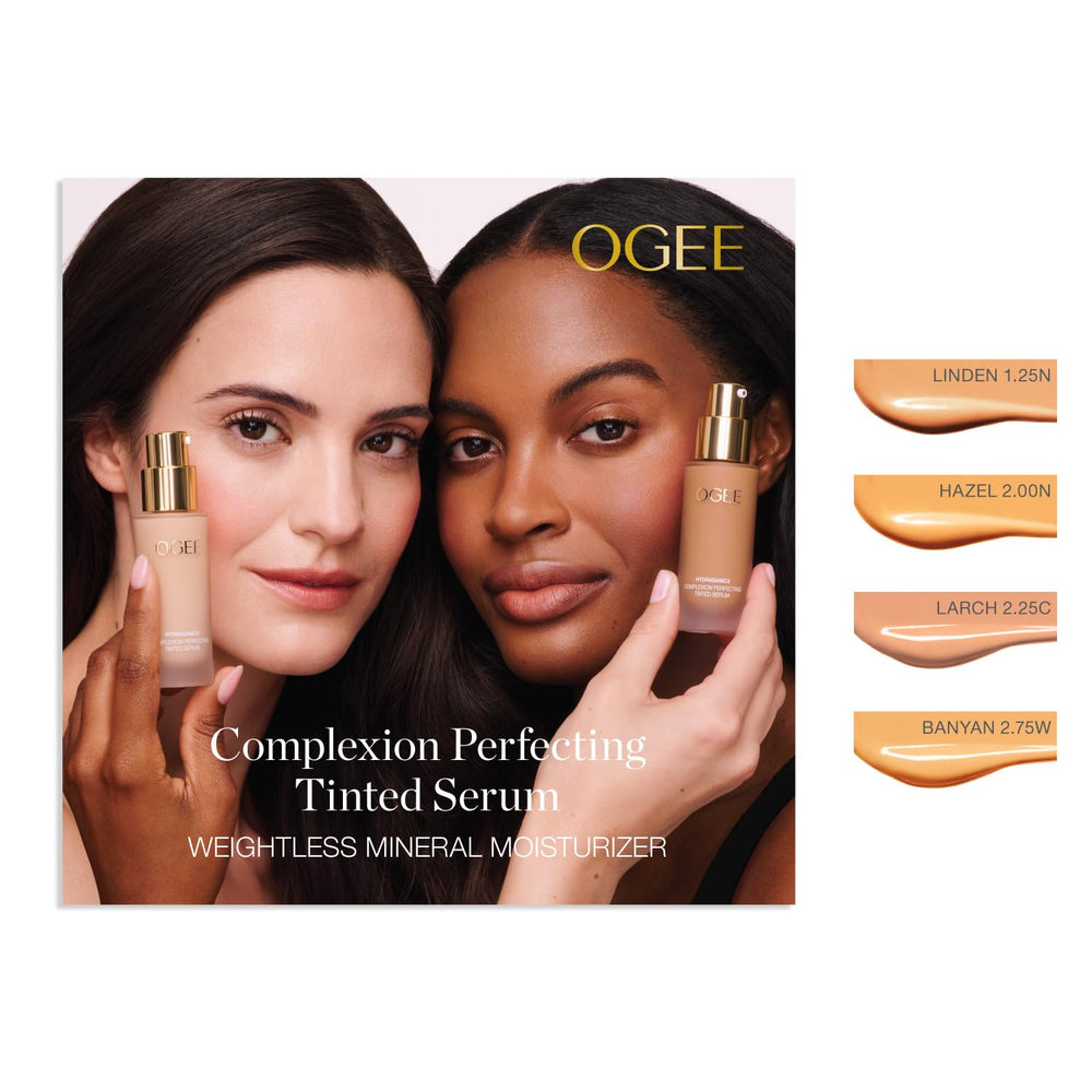Ogee with gooseberry detail suggesting reduced appearance of irritation