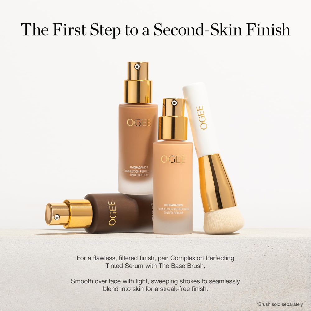 Ogee daisy extract feature emphasizing brightening-inspired tone