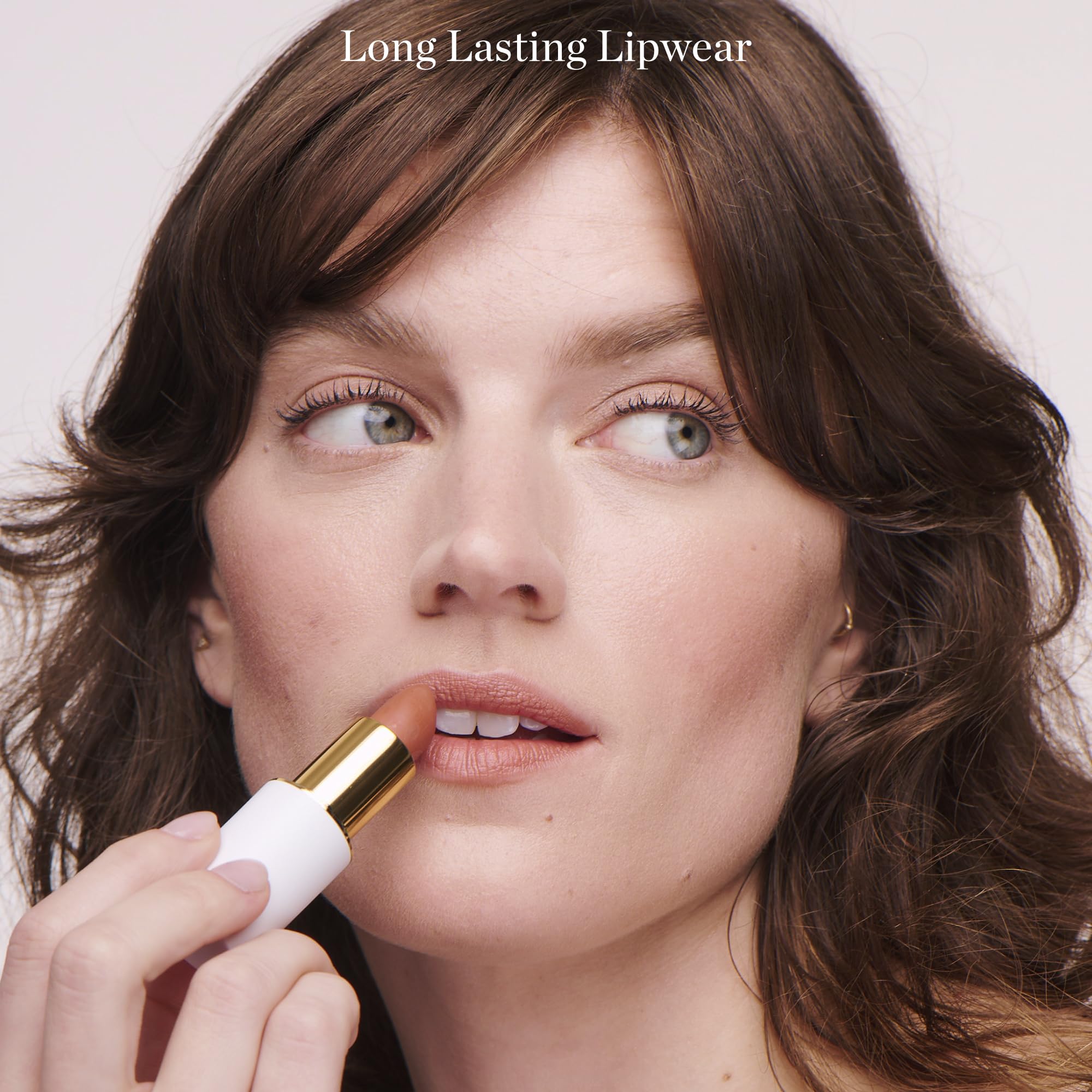 Ogee Full Bloom Juliette on lips demonstrates velvety matte finish with moisture