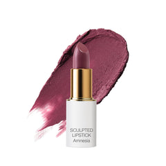 Ogee Full Bloom Lipstick Amnesia tube showing long-lasting, creamy color.