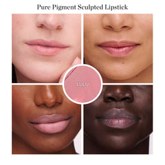 Ogee Lulu White Pink swatch reveals creamy texture ideal for everyday wear.