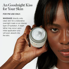 Ogee Indigo Dream Renewal Cream pump application ready for morning routine.
