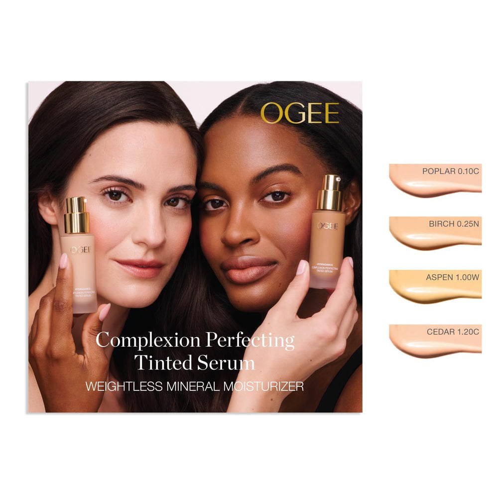 Ogee organic certification badge indicating skin-friendly formula