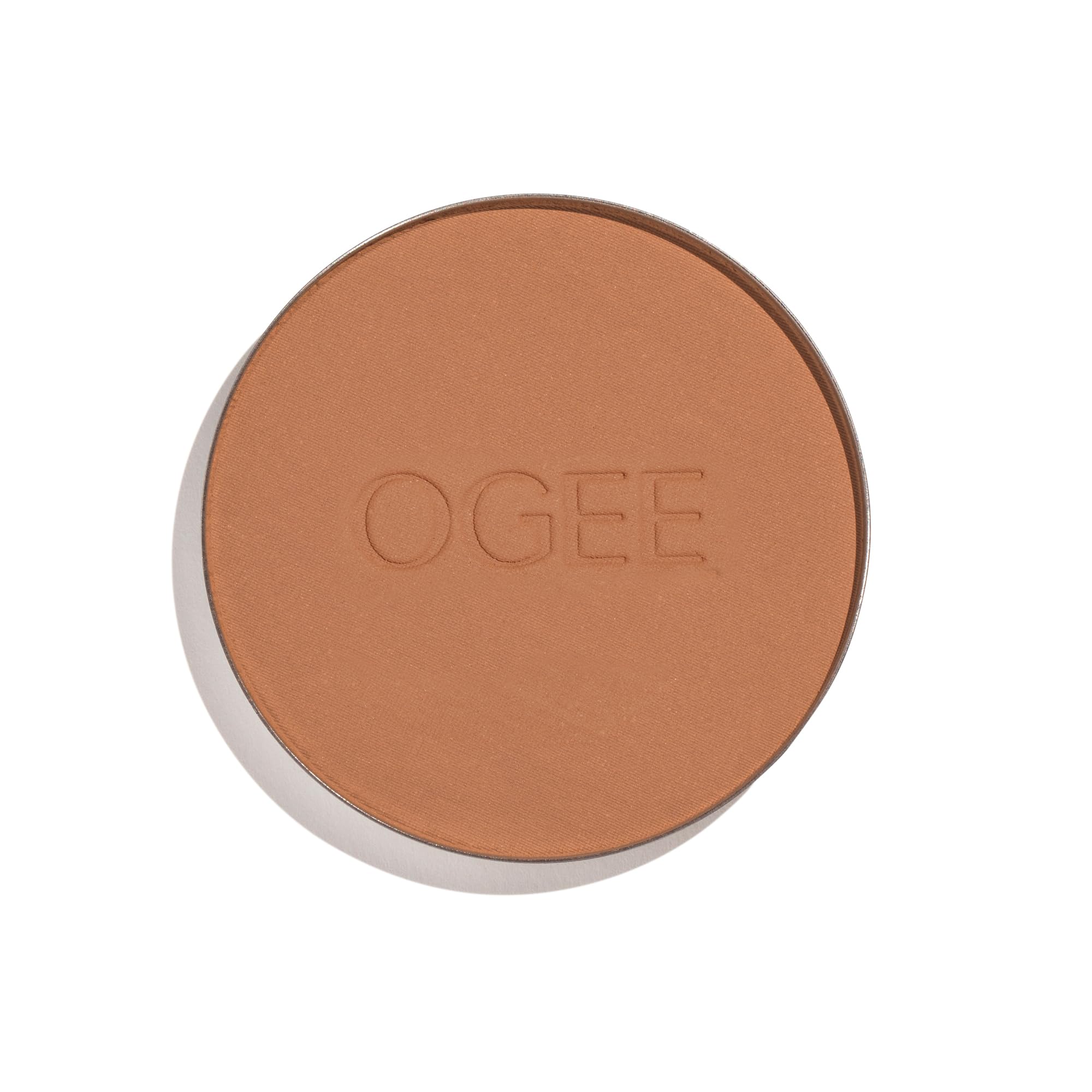 Ogee Sculpted Setting Powder Sienna refill-only packaging, ideal for sustainability