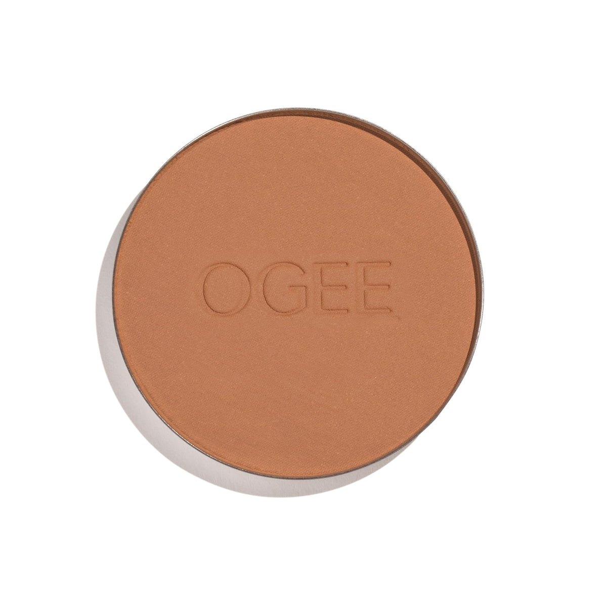 Ogee Sculpted Setting Powder Sienna refill-only packaging, ideal for sustainability