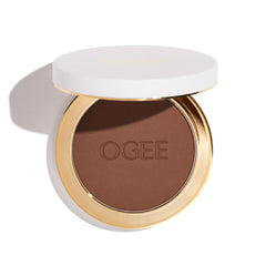 Ogee Sculpted Skin-Perfecting Powder Umber case with buildable coverage