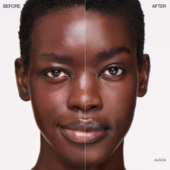 Ogee tinted serum texture close-up showing breathable, buildable coverage.