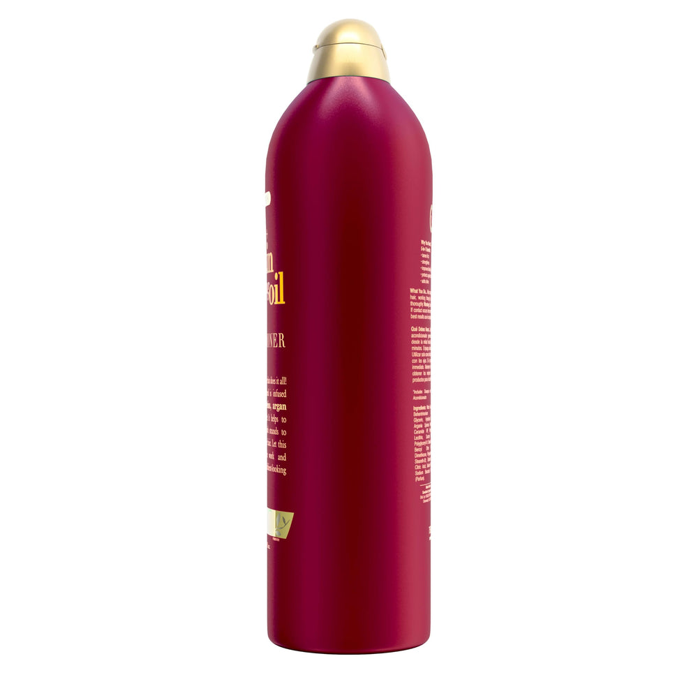 OGX scent notes tropical orange pineapple amber enrich the visual.