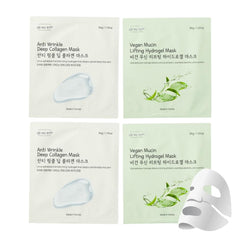 Oh My Pure Korean collagen mask overnight pack showcases hydration and lift potential.